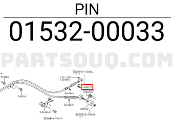 Nissan 0153200033 PIN