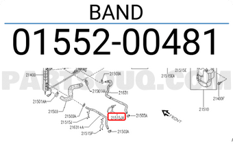 Nissan 0155200481 BAND