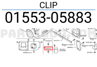 Nissan 0155305883 CLIP