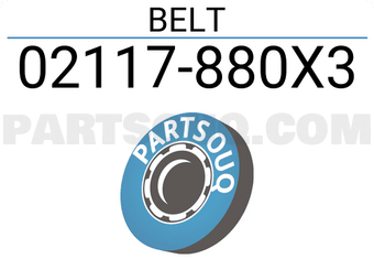 Nissan 02117880X3 BELT