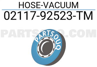 Nissan 0211792523TM HOSE-VACUUM