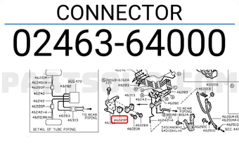 Nissan 0246364000 CONNECTOR