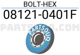 Nissan 081210401F BOLT-HEX