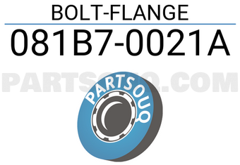 Nissan 081B70021A BOLT-FLANGE