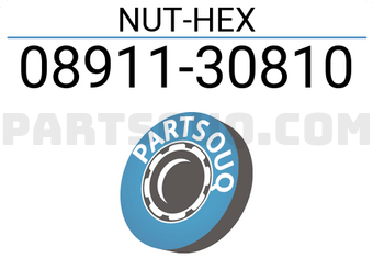 Nissan 0891130810 NUT-HEX