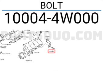 Nissan 100044W000 BOLT