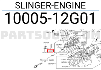 Nissan 1000512G01 SLINGER-ENGINE