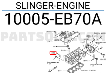Nissan 10005EB70A SLINGER-ENGINE