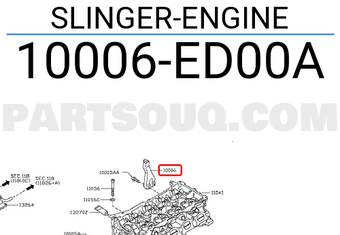 Nissan 10006ED00A SLINGER-ENGINE