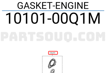 Nissan 1010100Q1M GASKET-ENGINE