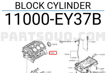 Nissan 11000EY37B BLOCK CYLINDER