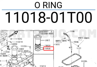 Nissan 1101801T00 O RING