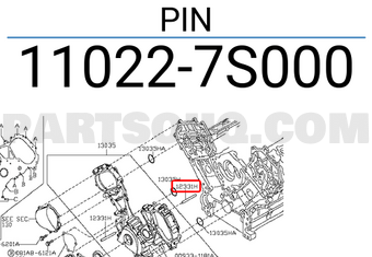 Nissan 110227S000 PIN
