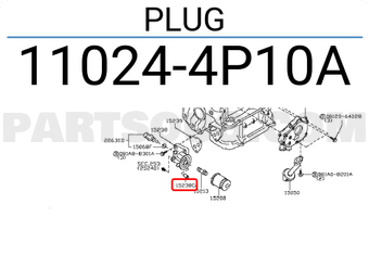Nissan 110244P10A PLUG