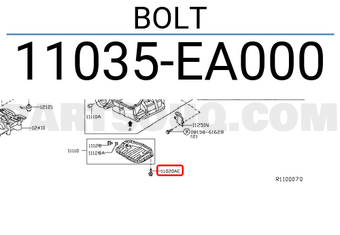 Nissan 11035EA000 BOLT