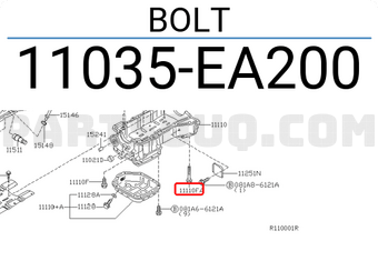 Nissan 11035EA200 BOLT