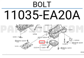 Nissan 11035EA20A BOLT