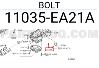 Nissan 11035EA21A BOLT