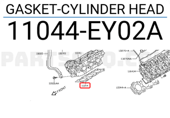 Nissan 11044EY02A GASKET-CYLINDER HEAD