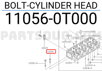 Nissan 110560T000 BOLT-CYLINDER HEAD