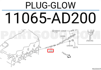 Nissan 11065AD200 PLUG-GLOW