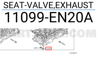 Nissan 11099EN20A SEAT-VALVE,EXHAUST