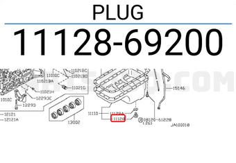 Nissan 1112869200 PLUG