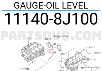 Nissan 111408J100 GAUGE-OIL LEVEL