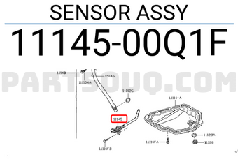Nissan 1114500Q1F SENSOR ASSY