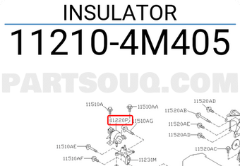 Nissan 112104M405 INSULATOR