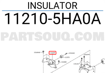Nissan 112105HA0A INSULATOR