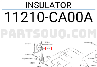 Nissan 11210CA00A INSULATOR