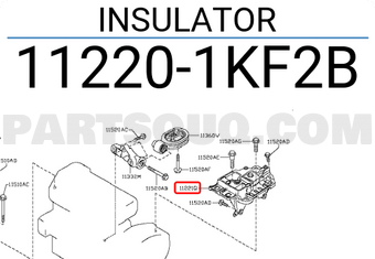 Nissan 112201KF2B INSULATOR