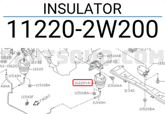Nissan 112202W200 INSULATOR