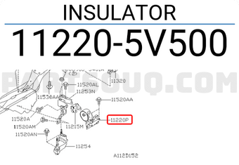 Nissan 112205V500 INSULATOR