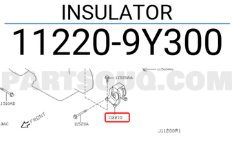 Nissan 112209Y300 INSULATOR