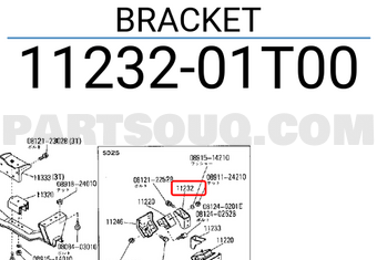 Nissan 1123201T00 BRACKET