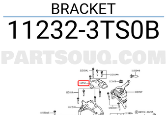 Nissan 112323TS0B BRACKET
