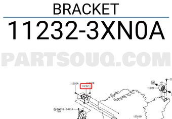 Nissan 112323XN0A BRACKET