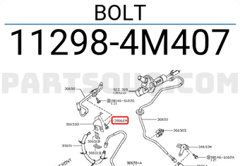 Nissan 112984M407 BOLT