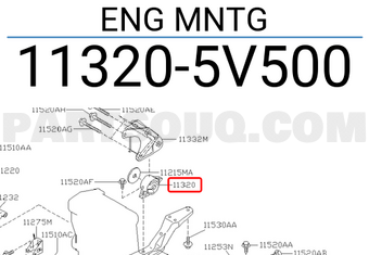 Nissan 113205V500 ENG MNTG