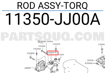 Nissan 11350JJ00A ROD ASSY-TORQ