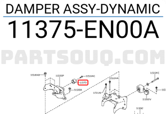 Nissan 11375EN00A DAMPER ASSY-DYNAMIC