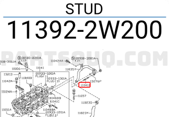 Nissan 113922W200 STUD