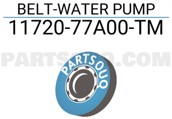 Nissan 1172077A00TM BELT-WATER PUMP