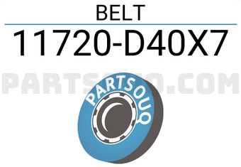 Nissan 11720D40X7 BELT