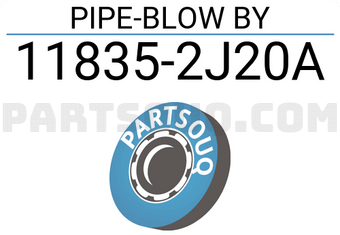 Nissan 118352J20A PIPE-BLOW BY