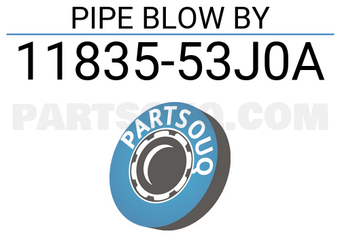 Nissan 1183553J0A PIPE BLOW BY