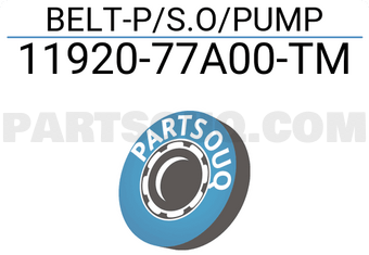 Nissan 1192077A00TM BELT-P/S.O/PUMP