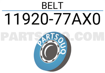Nissan 1192077AX0 BELT